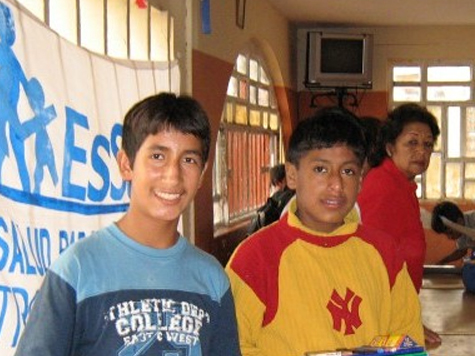 Elmer in the childrens home