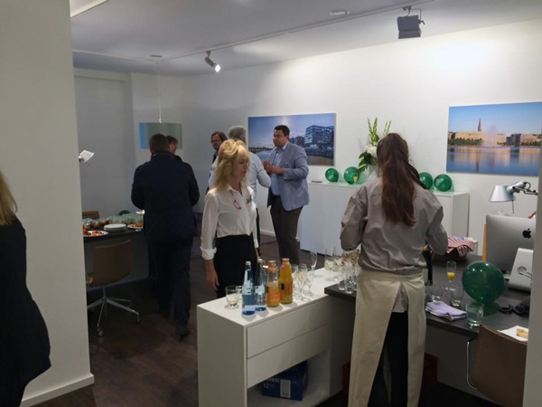 Fiesta de inauguración de Porta Mondial Hamburgo