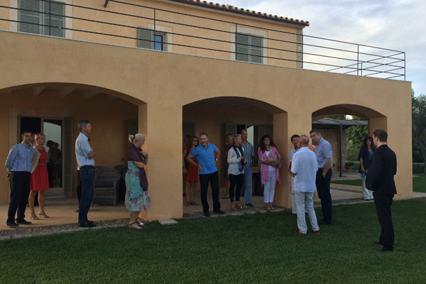 El propietario, Heinz Hamacher, presenta en Carrossa las ocho fincas de lujo de nueva planta