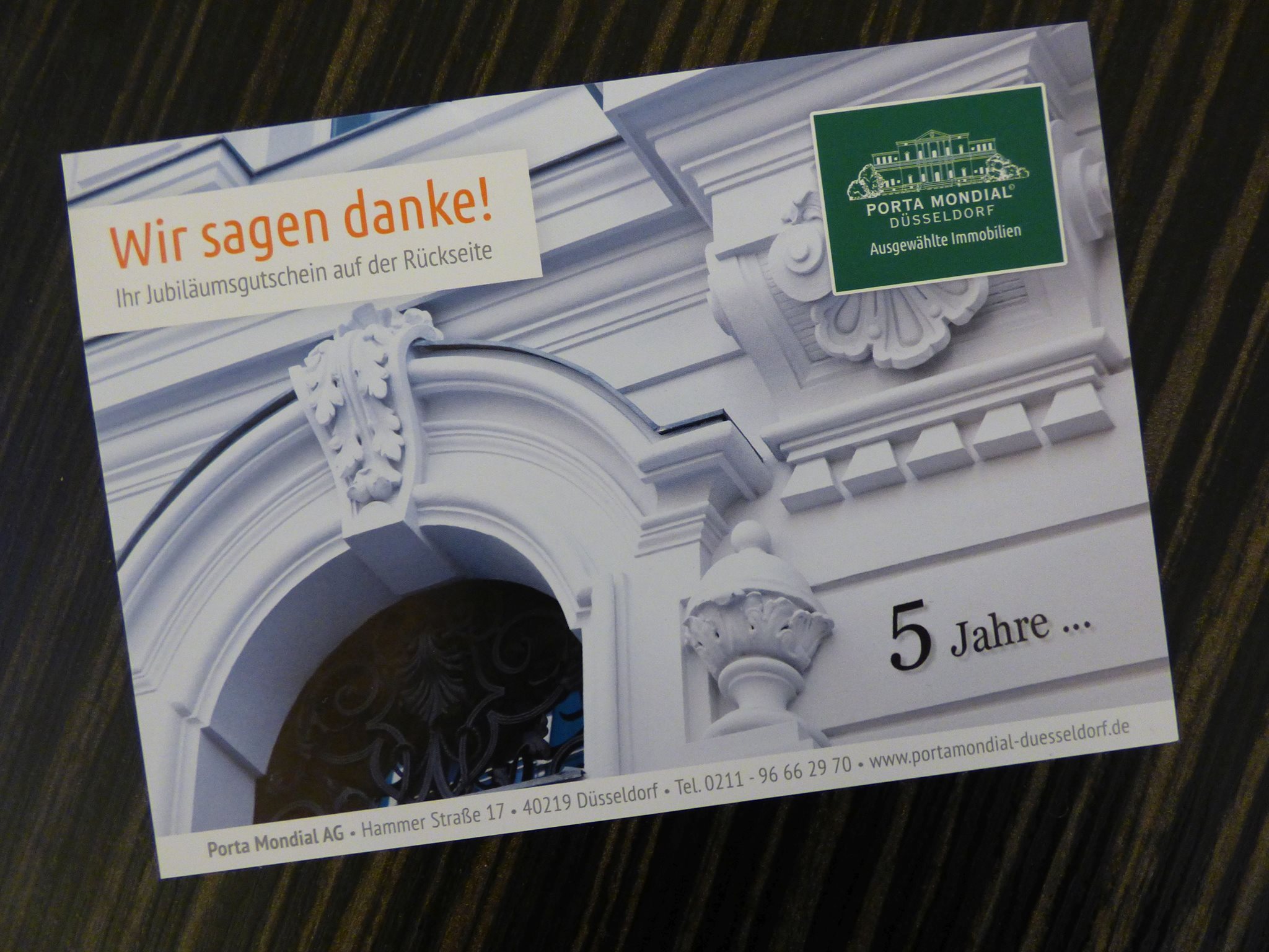 Porta Mondial comenzó su andadura en Düsseldorf hace cinco años. Actualmente su sistema de franquicias comprende cinco oficinas en Renania del Norte-Westfalia.